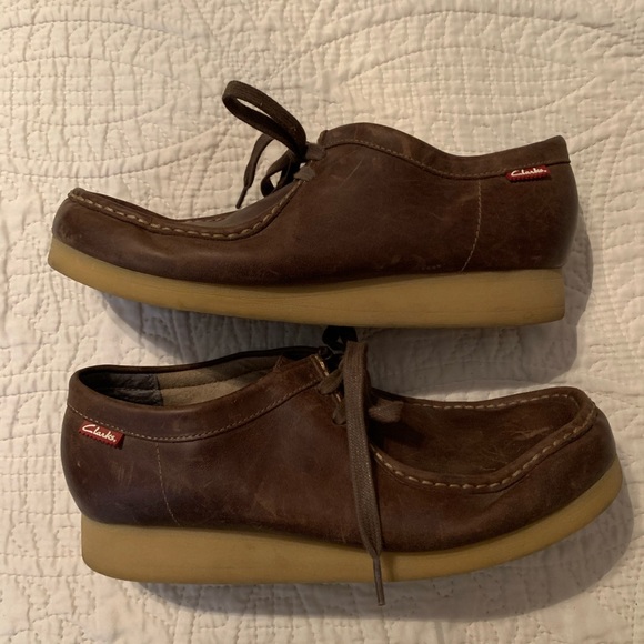 Clarks Other - Clarks STINSON Wallabee Leather Shoe with Beeswax
